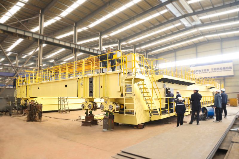 喜报频传！河南尊龙抖圈官网承造梅钢160吨冶金铸造桥式起沉机通过专家A检！