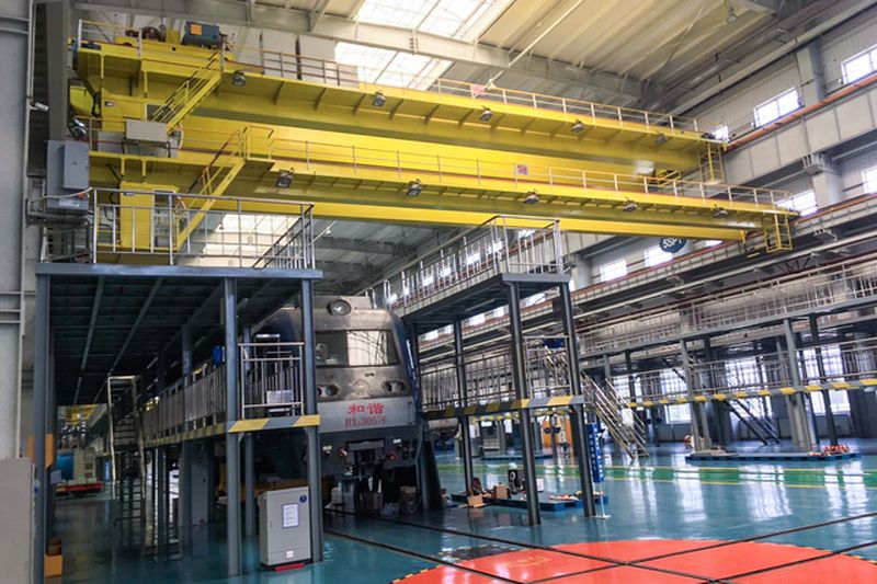 西安铁路局新建和谐型大功率机车检建项目