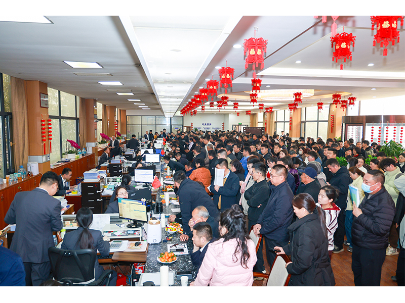 产销两旺｜河南尊龙抖圈官网喜迎新春开门红